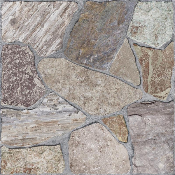 Piedra Amauri Multicolor Ceramic Tile 21.7x21.7 - CASE