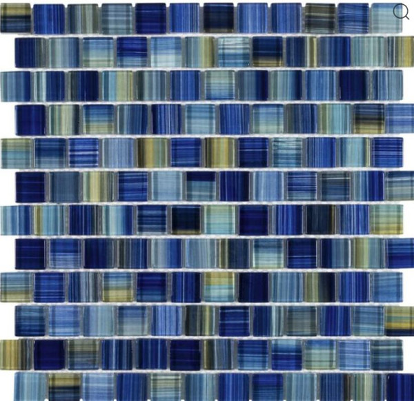 Neptune Seas 1x1 Glass Mosaic 12x12 - EACH