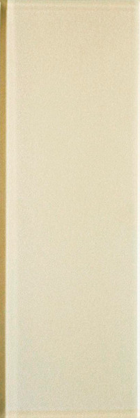 Cream Mist 8 mm Metallic Glass Tile 3x9 - EACH