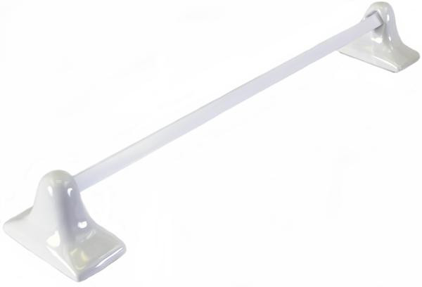 Towel Bar and Post White 24" - EACH