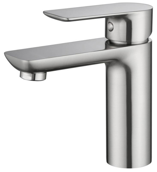 Bathroom Faucet 02411BN Single Handle Brushed Nickel - EACH