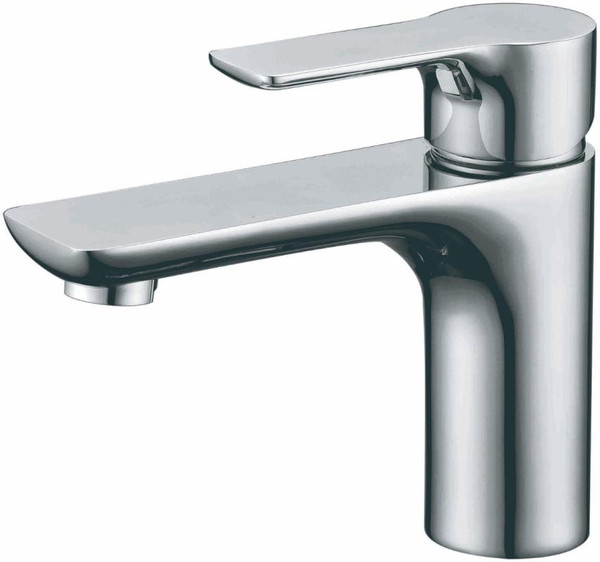 Bathroom Faucet 02411 Single Handle, Chrome - EACH