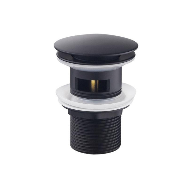 Pop Up Drain HB6002BM, Black - EACH